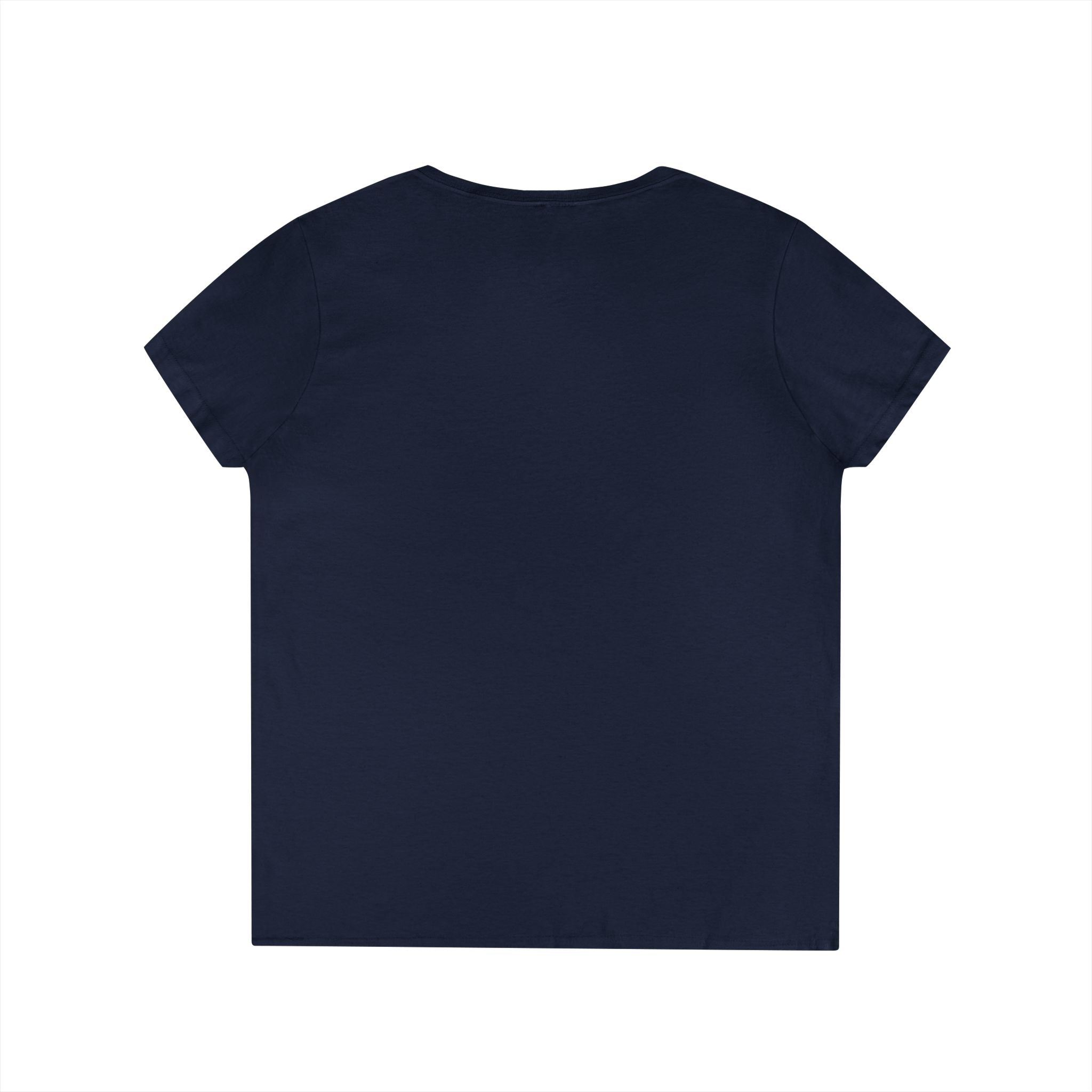 Bloom Through Every Season Women's V-Neck T-Shirt — "Bloom Everyday Even If Life's Being Rude" Floral Tee