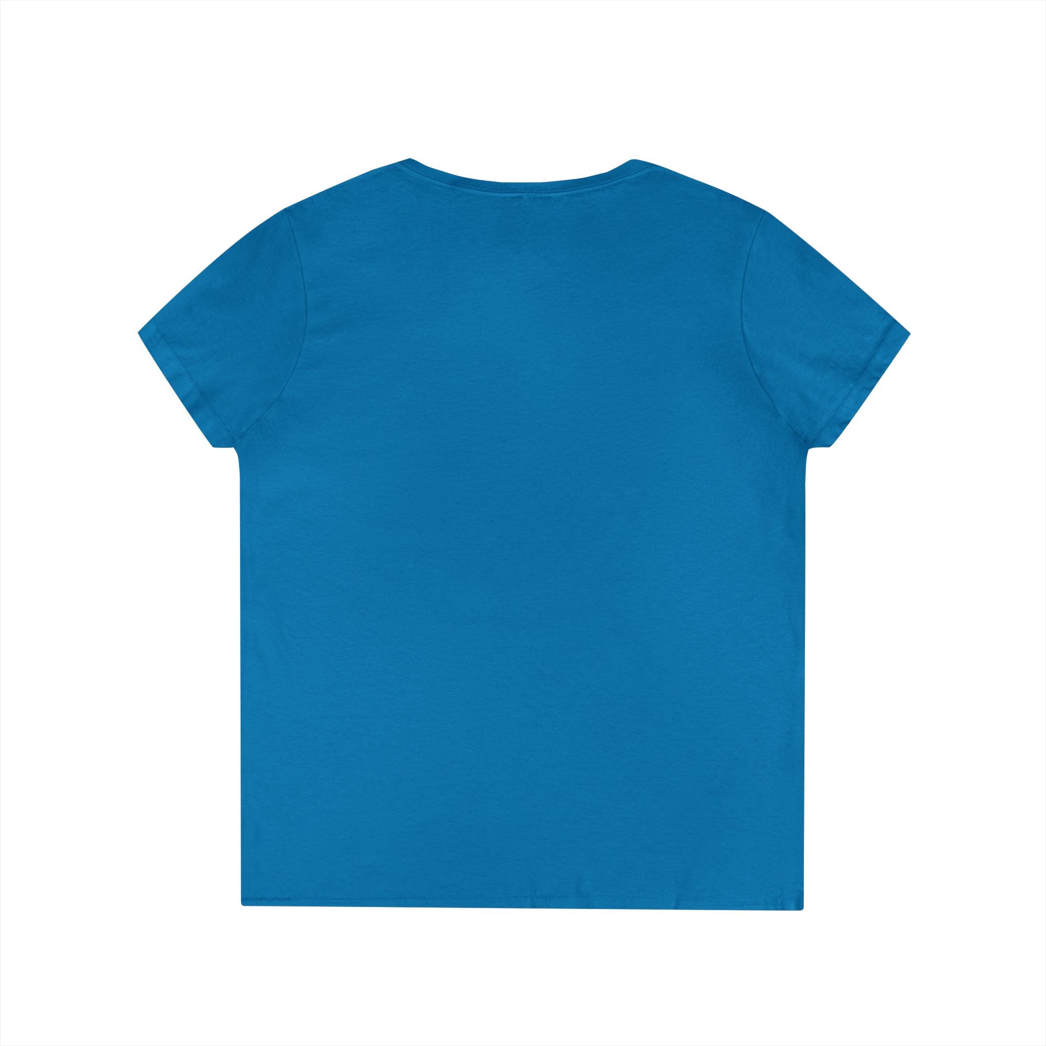 Bloom Through Every Season Women's V-Neck T-Shirt — "Bloom Everyday Even If Life's Being Rude" Floral Tee