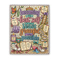 Becoming My Best Self Canvas Print — Inspirational Wall Art