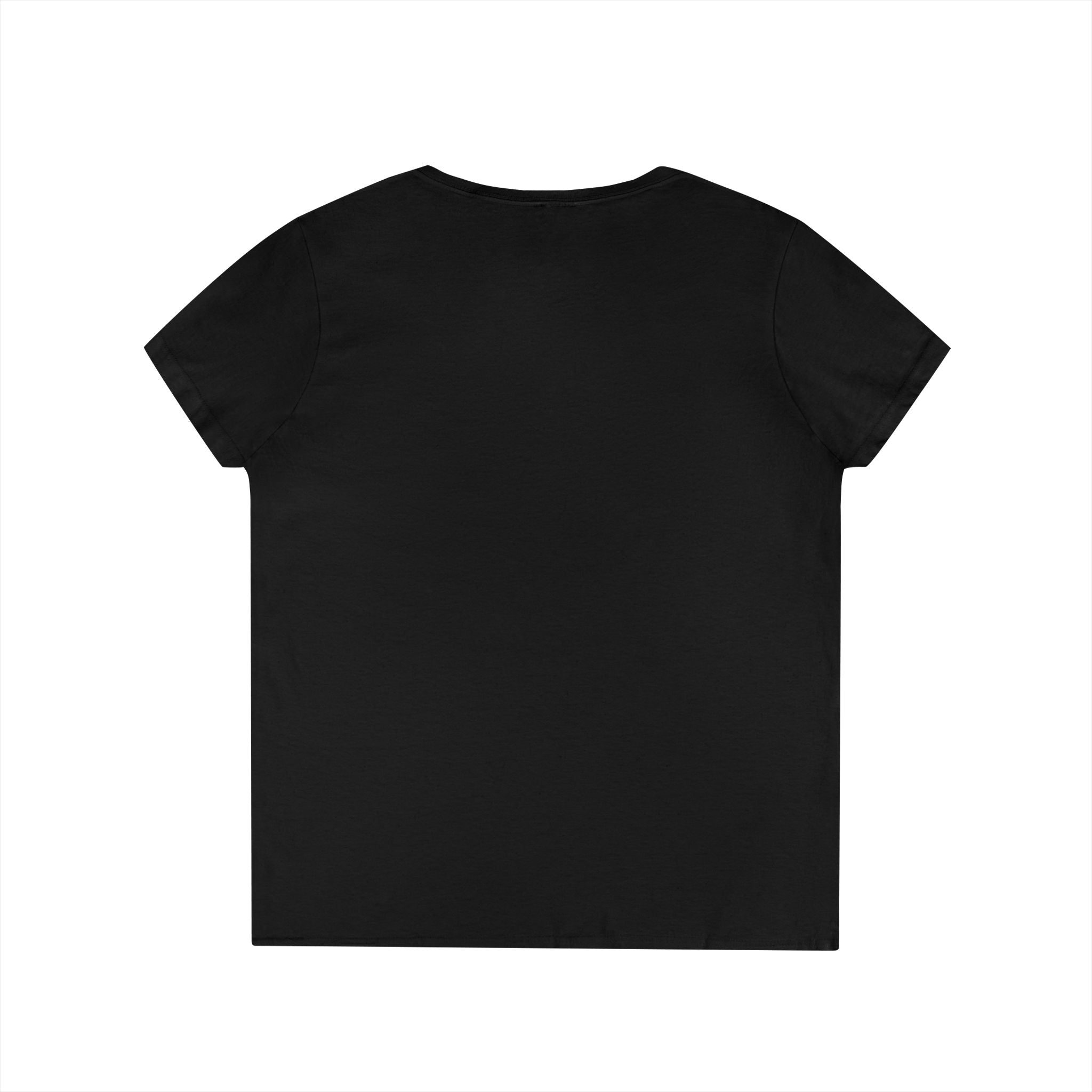 Bloom Through Every Season Women's V-Neck T-Shirt — "Bloom Everyday Even If Life's Being Rude" Floral Tee