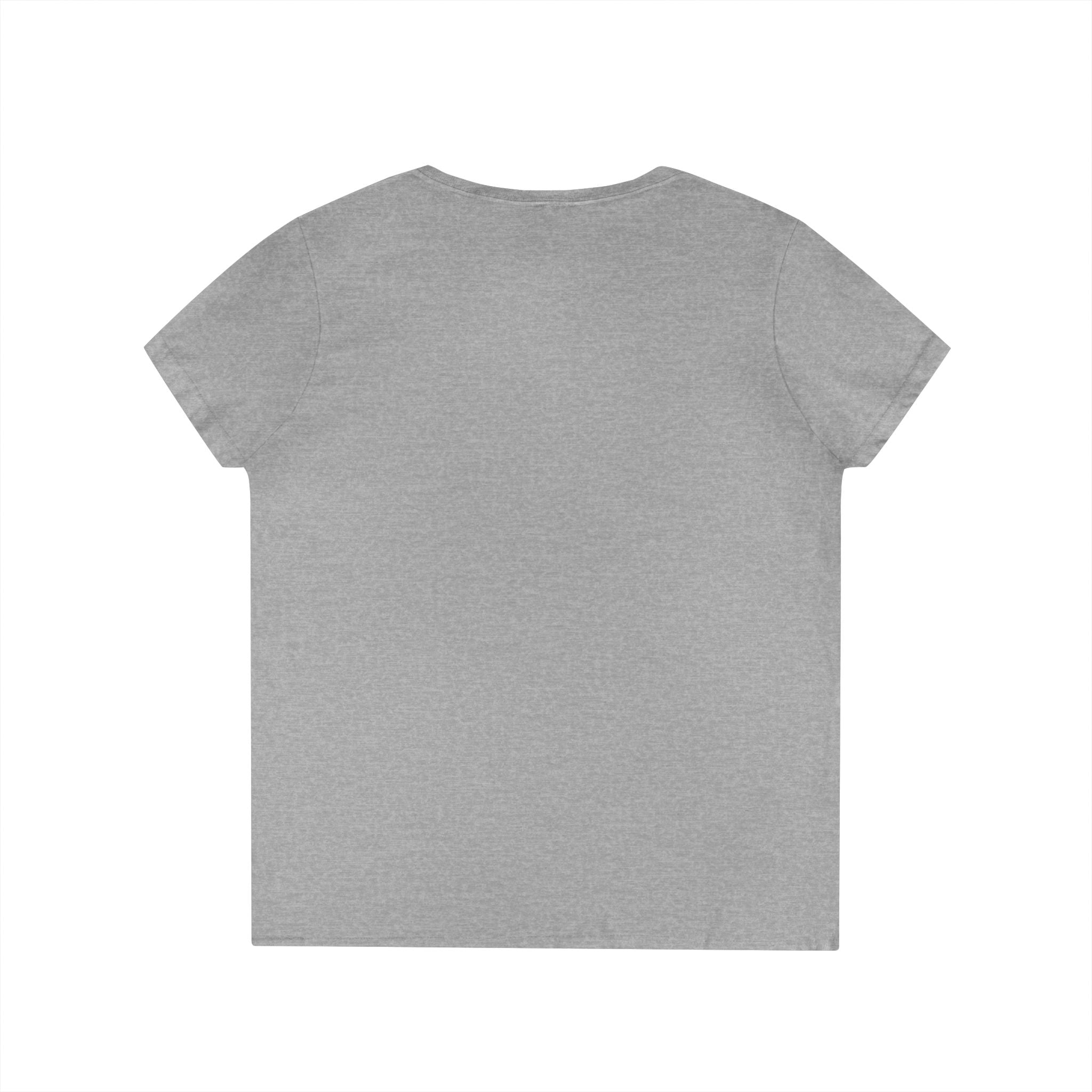 Bloom Through Every Season Women's V-Neck T-Shirt — "Bloom Everyday Even If Life's Being Rude" Floral Tee