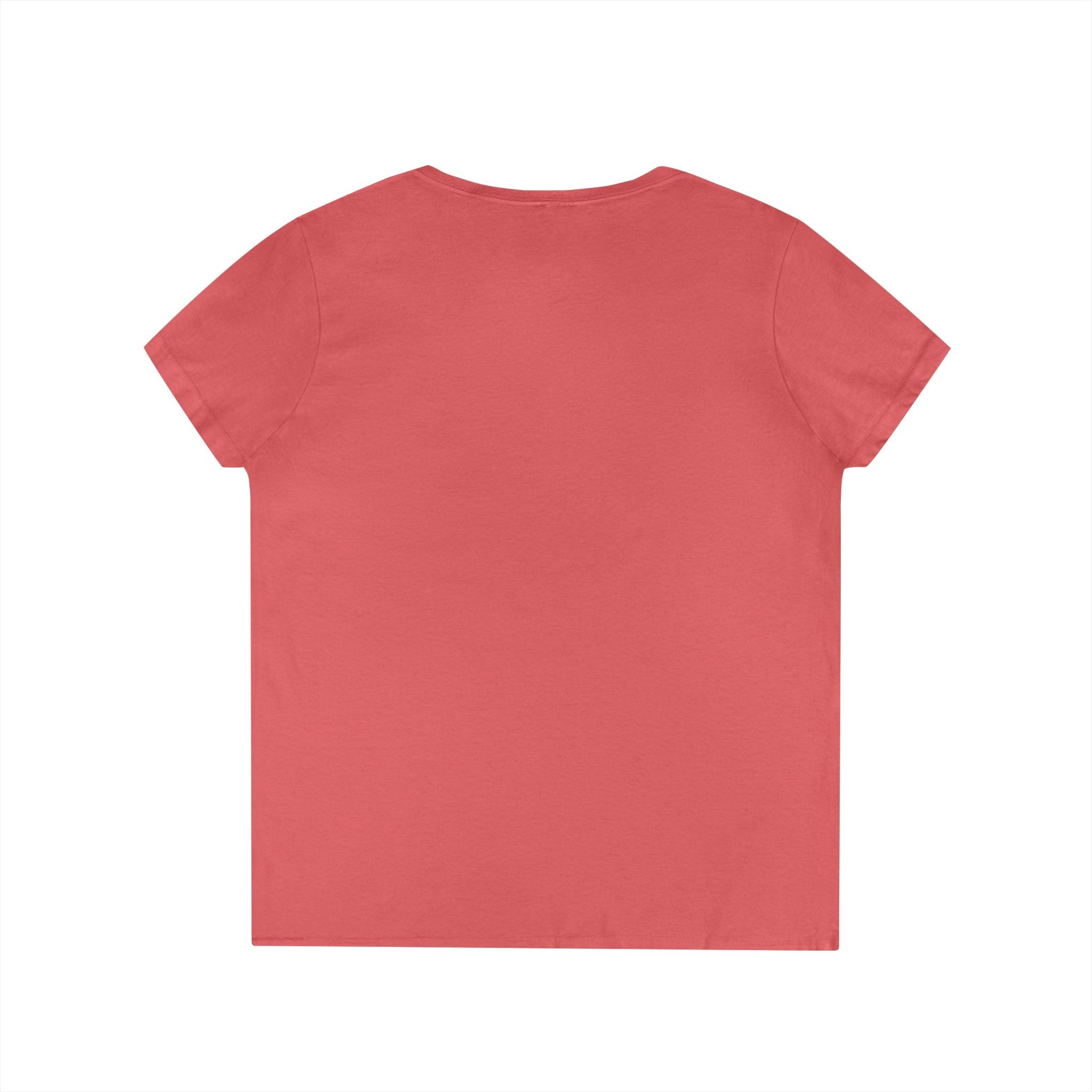 Bloom Through Every Season Women's V-Neck T-Shirt — "Bloom Everyday Even If Life's Being Rude" Floral Tee