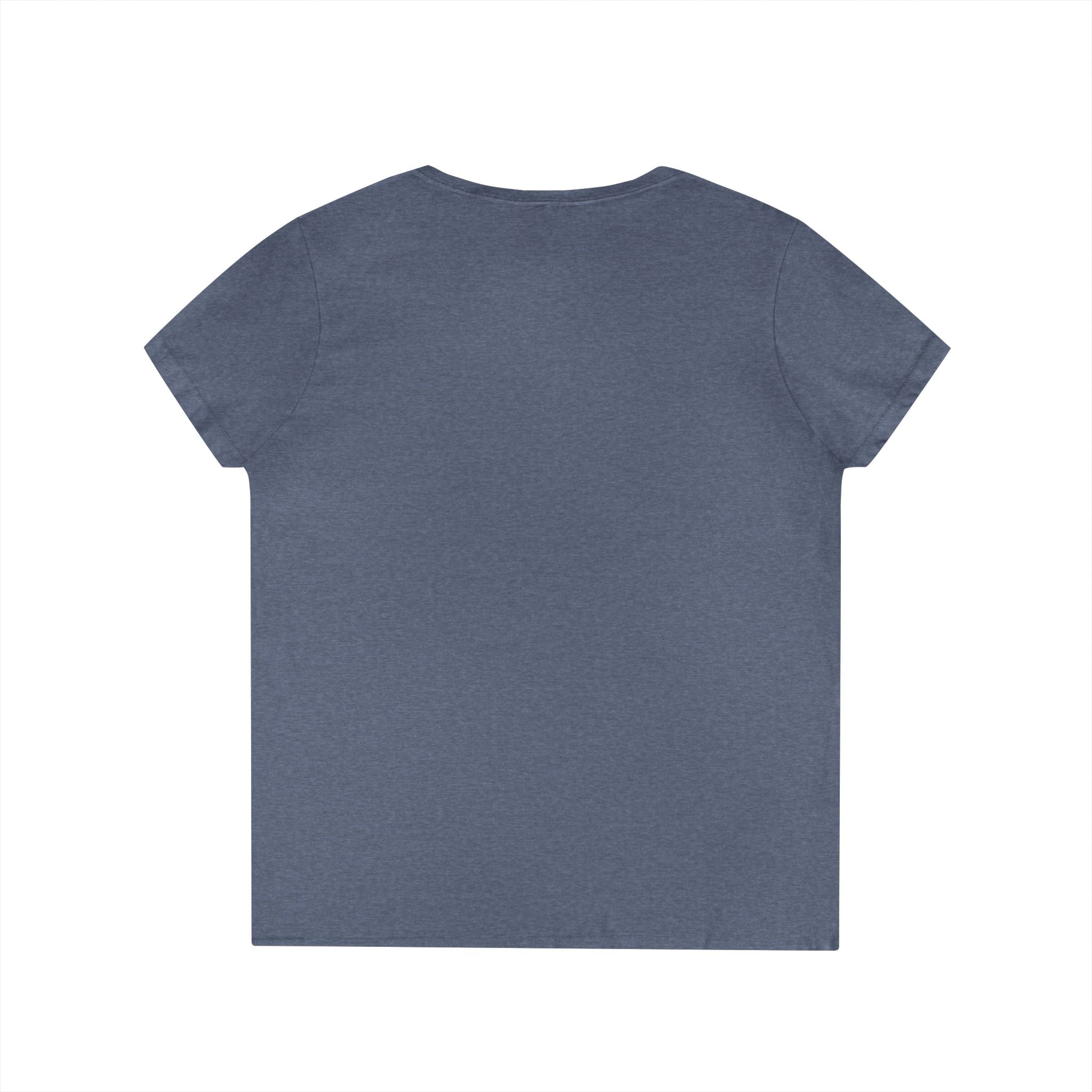 Bloom Through Every Season Women's V-Neck T-Shirt — "Bloom Everyday Even If Life's Being Rude" Floral Tee